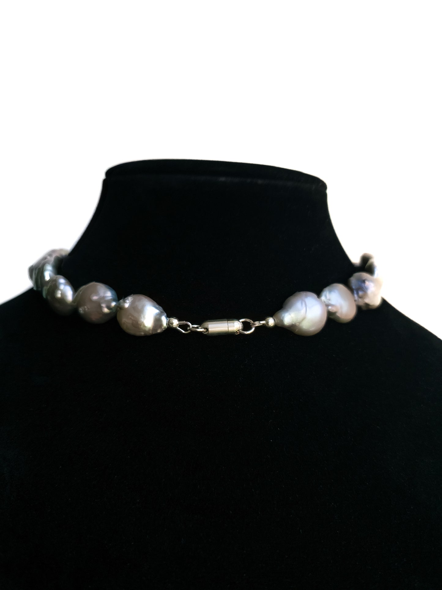 Silver Pearl Coin Bracelet